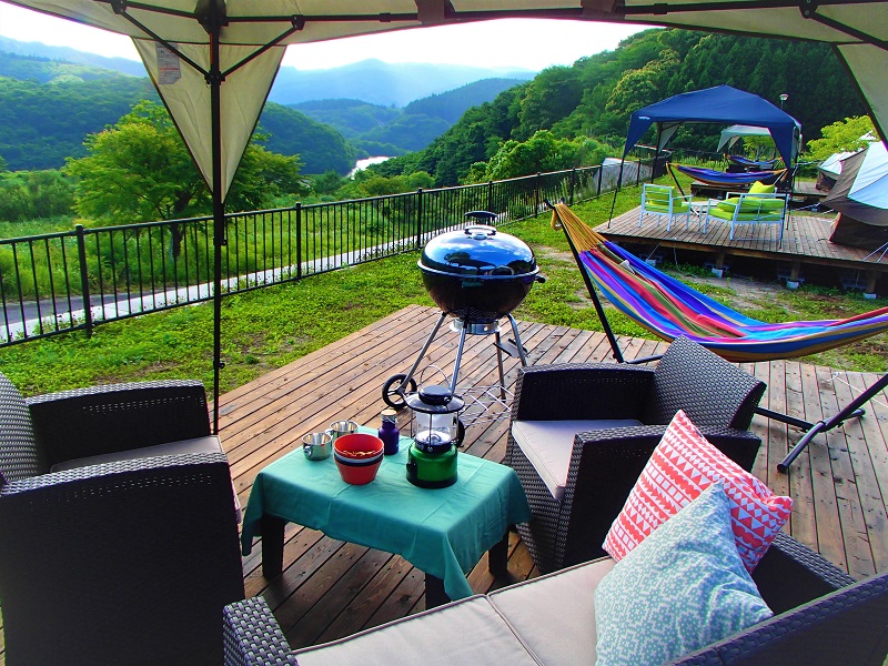 はぎビレッジ店グランピング