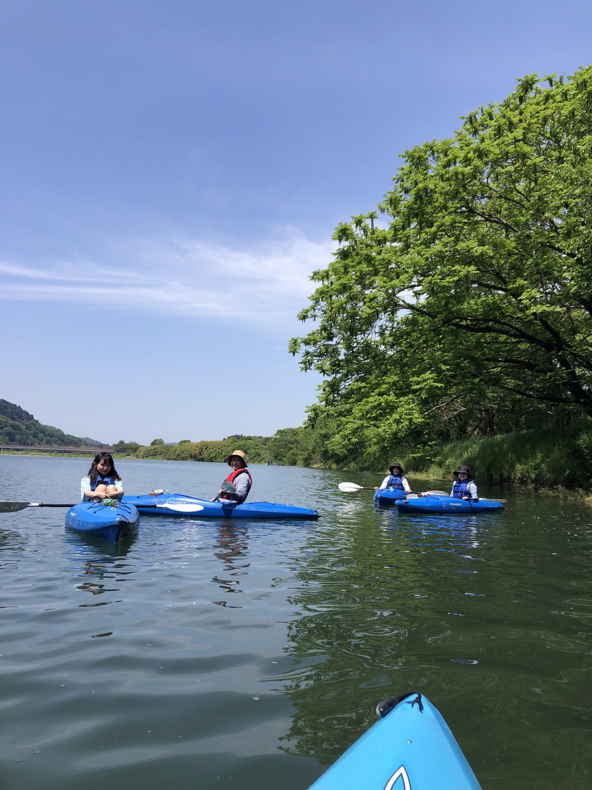 那珂川１日カヌー
